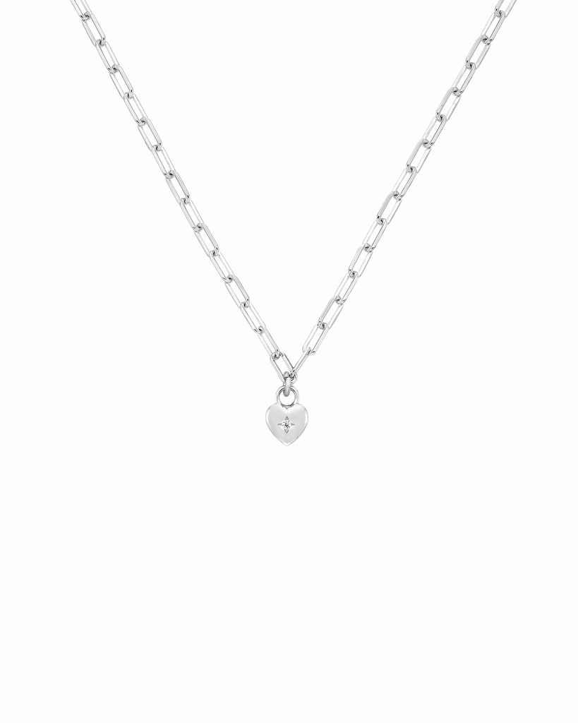 Sweetheart Mini Link Necklace