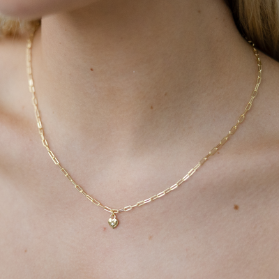 Sweetheart Mini Link Necklace