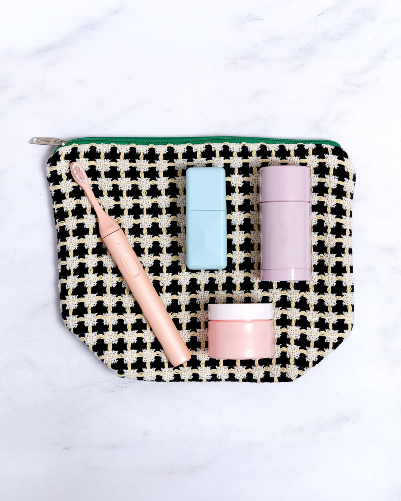 Cotton Wash Bag - Black
