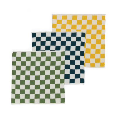 Dishcloth Set - Citrus Check