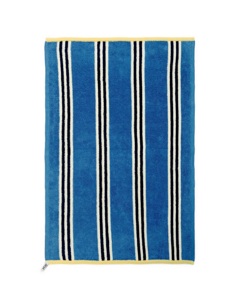 Stripe Hand Towel - Cobalt