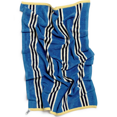 Stripe Hand Towel - Cobalt