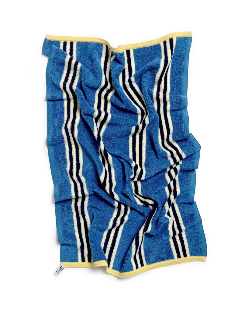 Stripe Hand Towel - Cobalt