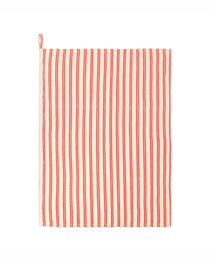 Tea Towel - Red Stripe