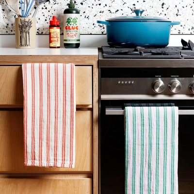 Tea Towel - Red Stripe