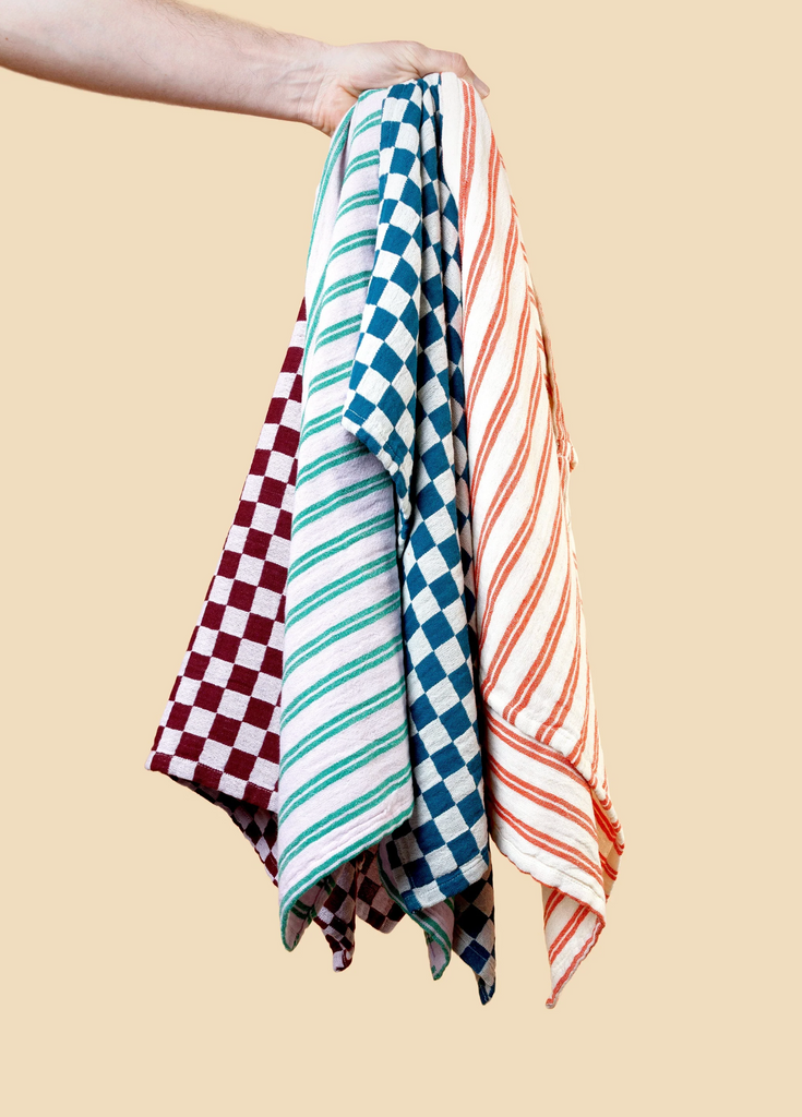 Tea Towel - Red Stripe