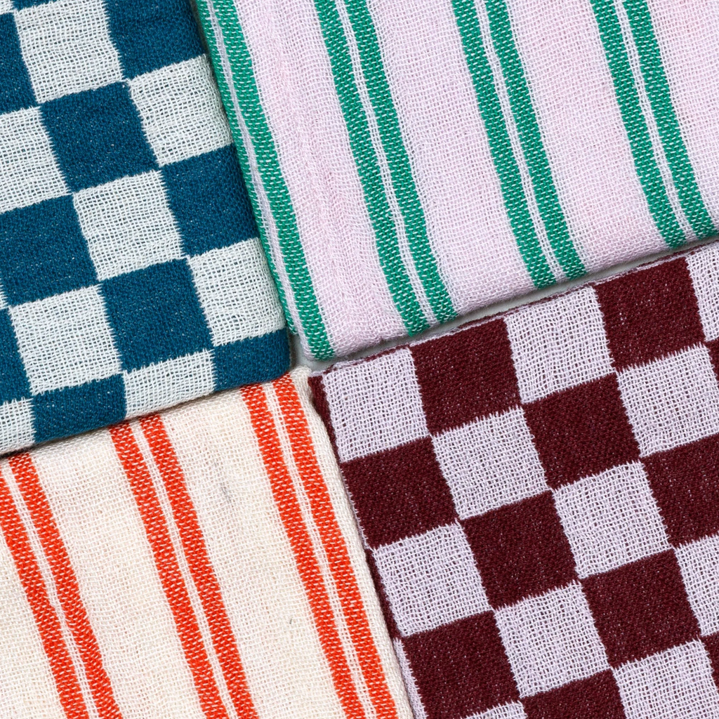 Tea Towel - Red Stripe