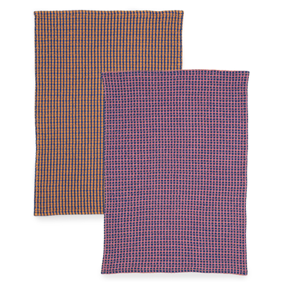 Tea Towel Set - Cobalt