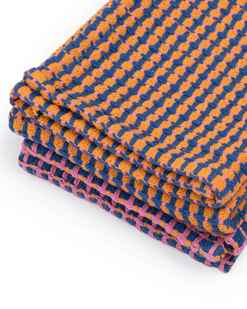 Tea Towel Set - Cobalt