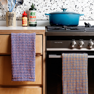 Tea Towel Set - Cobalt