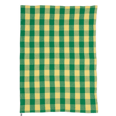 Tea Towel Set - Green Check