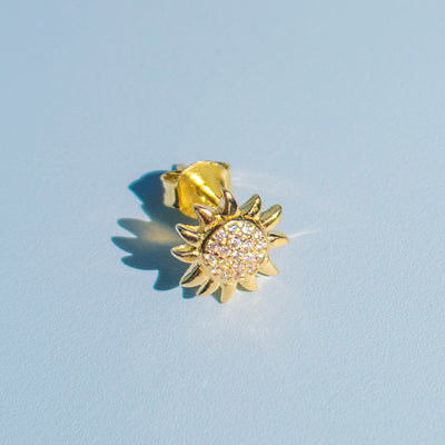 x PP - Super Sunburst CZ Studs