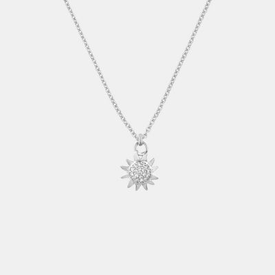 x PP - Super Sunburst CZ Necklace