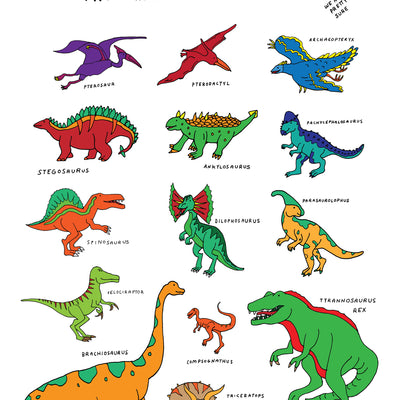 Print - Dinosaurs