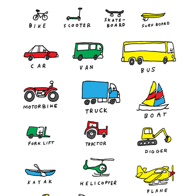 Print - Modes of Transport