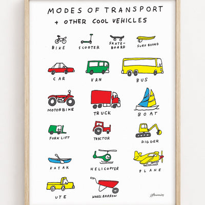 Print - Modes of Transport