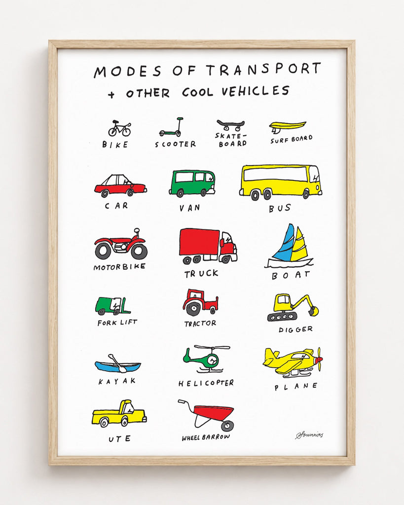 Print - Modes of Transport
