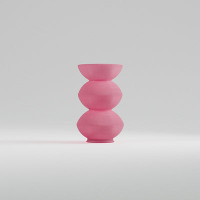 Bubble Side Table - Translucent Rose