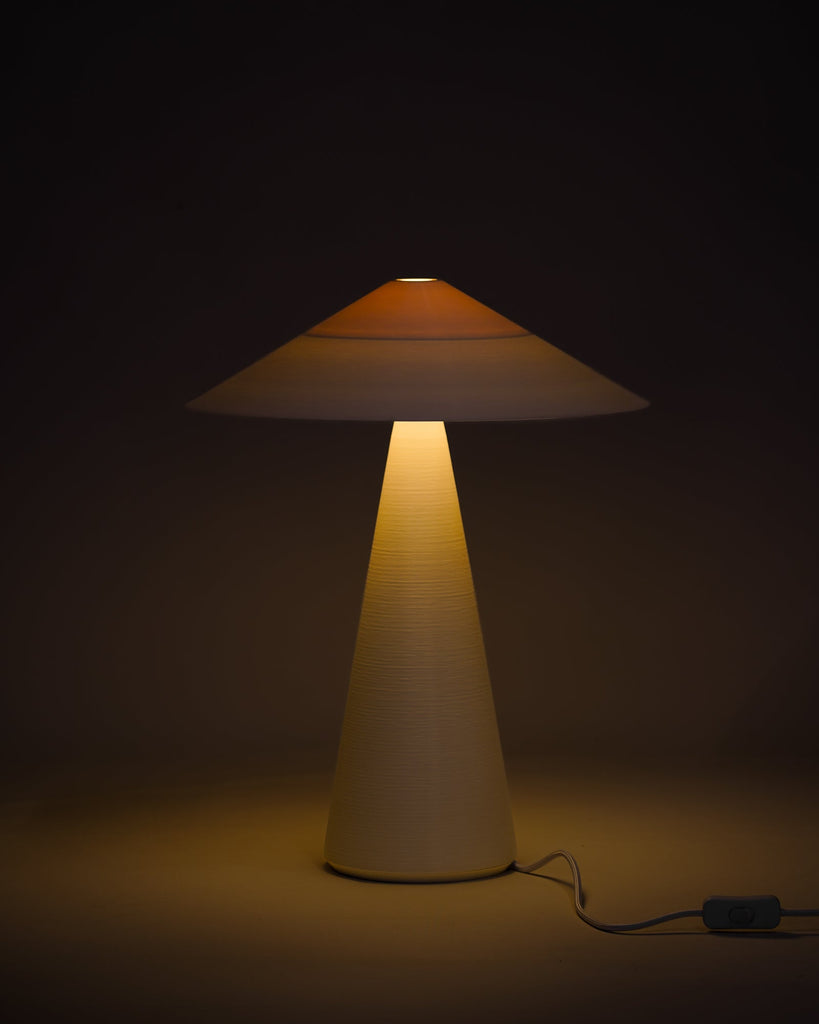 Century Table Lamp - Eggshell