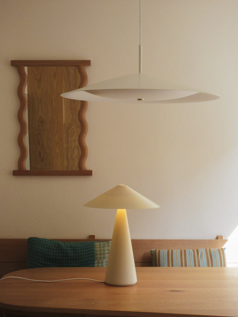 Century Table Lamp - Eggshell