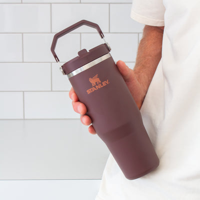 Flip Straw Tumbler - Coffee