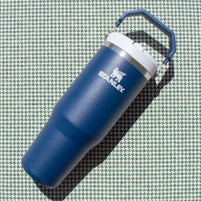 Flip Straw Tumbler - Dark Navy