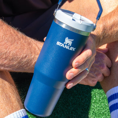 Flip Straw Tumbler - Dark Navy