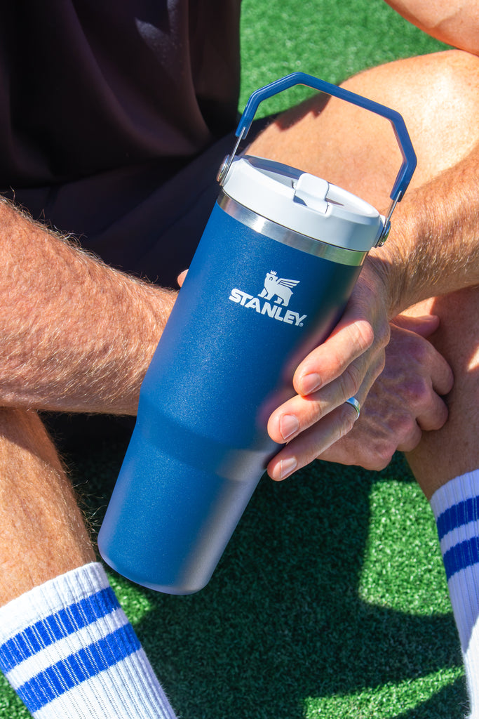 Flip Straw Tumbler - Dark Navy