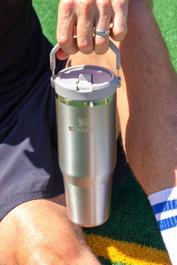 Flip Straw Tumbler - Stainless Steel