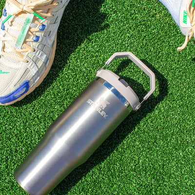 Flip Straw Tumbler - Stainless Steel