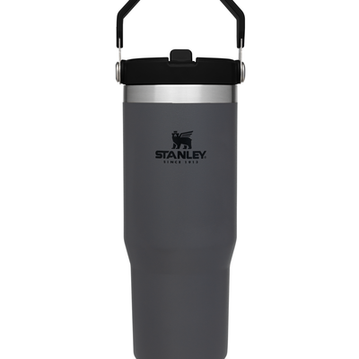 Flip Straw Tumbler - Charcoal