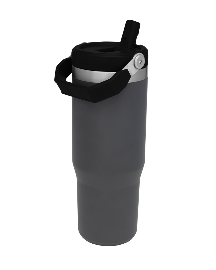 Flip Straw Tumbler - Charcoal