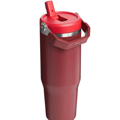 Flip Straw Tumbler - Cranberry