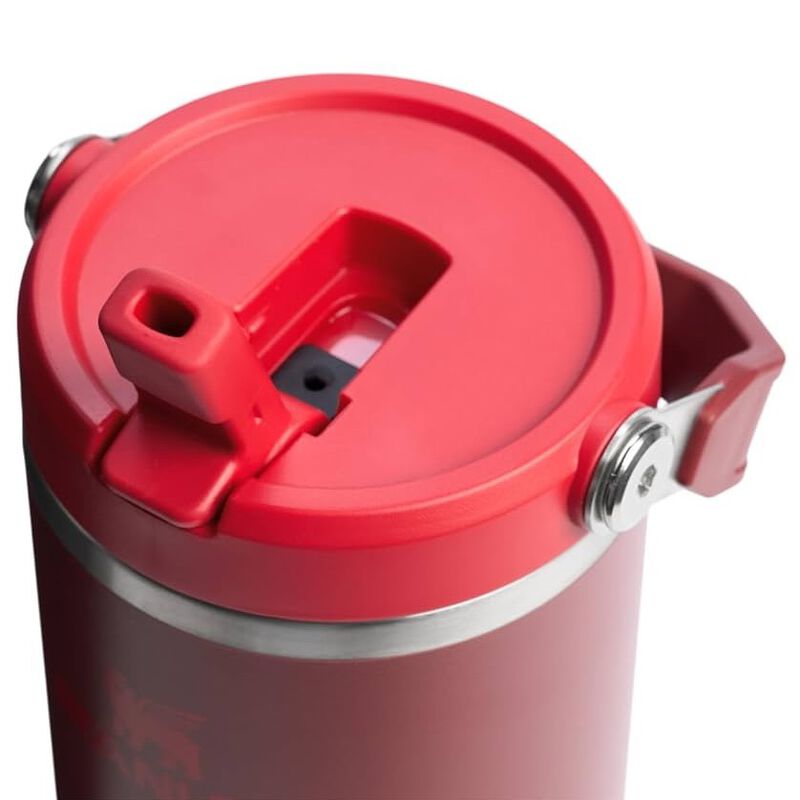 Flip Straw Tumbler - Cranberry