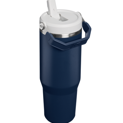 Flip Straw Tumbler - Dark Navy