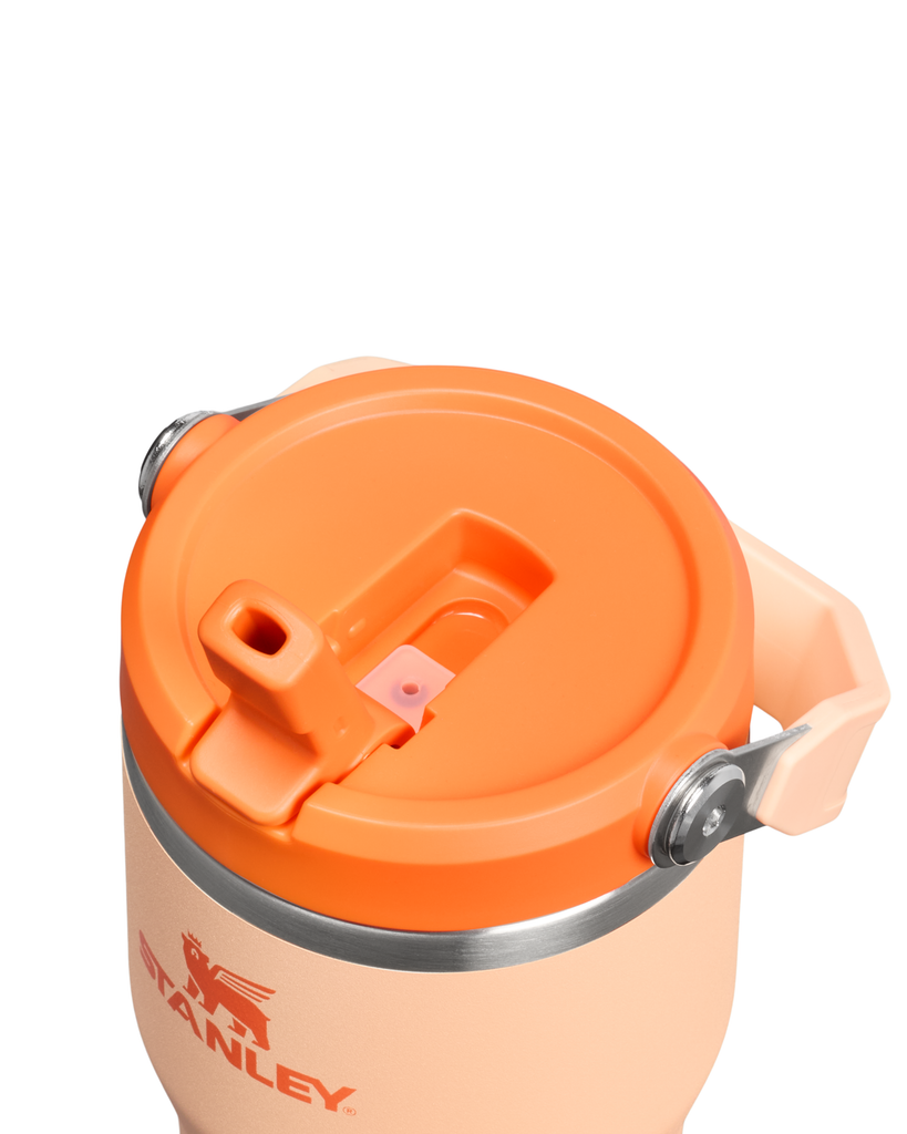 Flip Straw Tumbler 20oz - Orange Sherbet