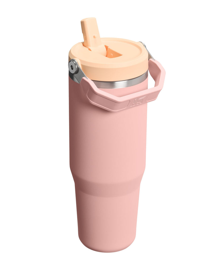 Flip Straw Tumbler - Peach Rose