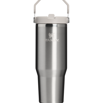 Flip Straw Tumbler - Stainless Steel