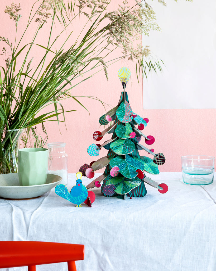 Christmas Tree Stand-up Art