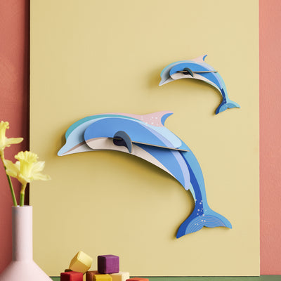 Dolphin Pair Wall Art