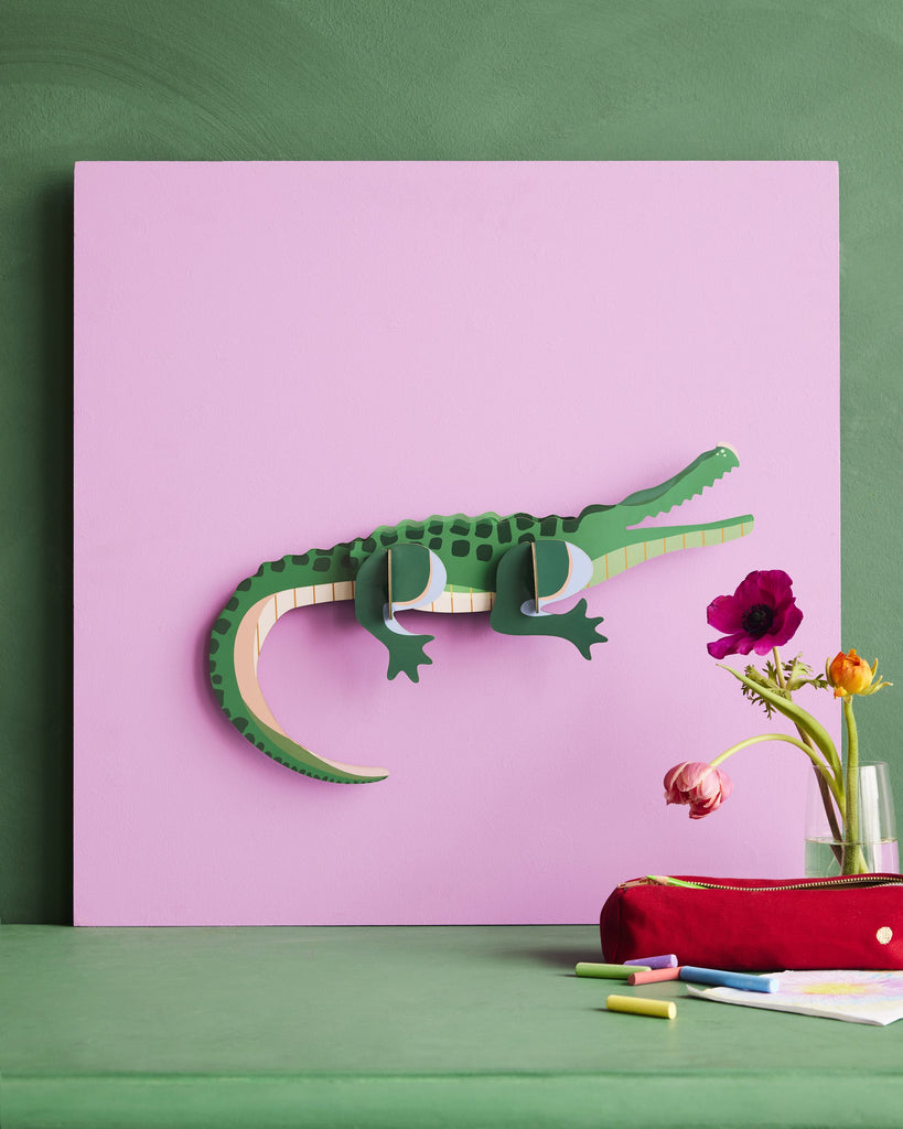 Large Crocodile Wall Art