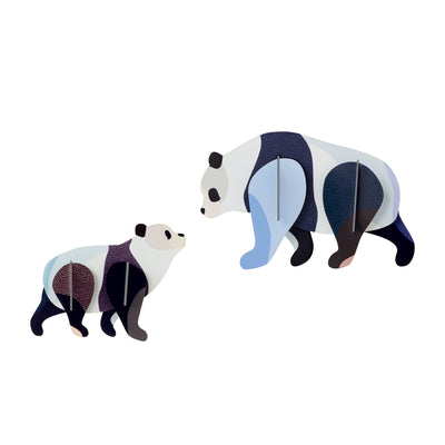 Panda Family Wall Art