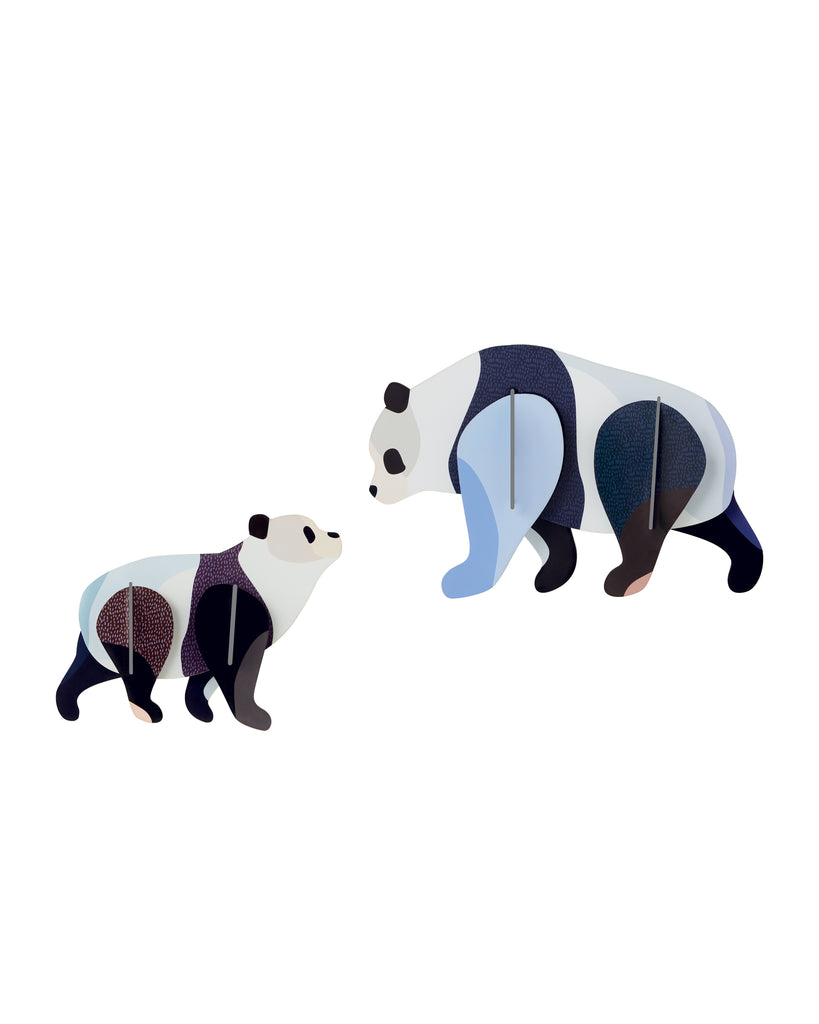 Panda Family Wall Art