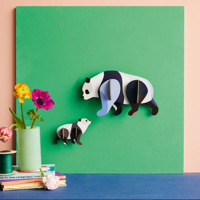 Panda Family Wall Art