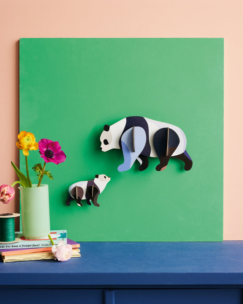 Panda Family Wall Art