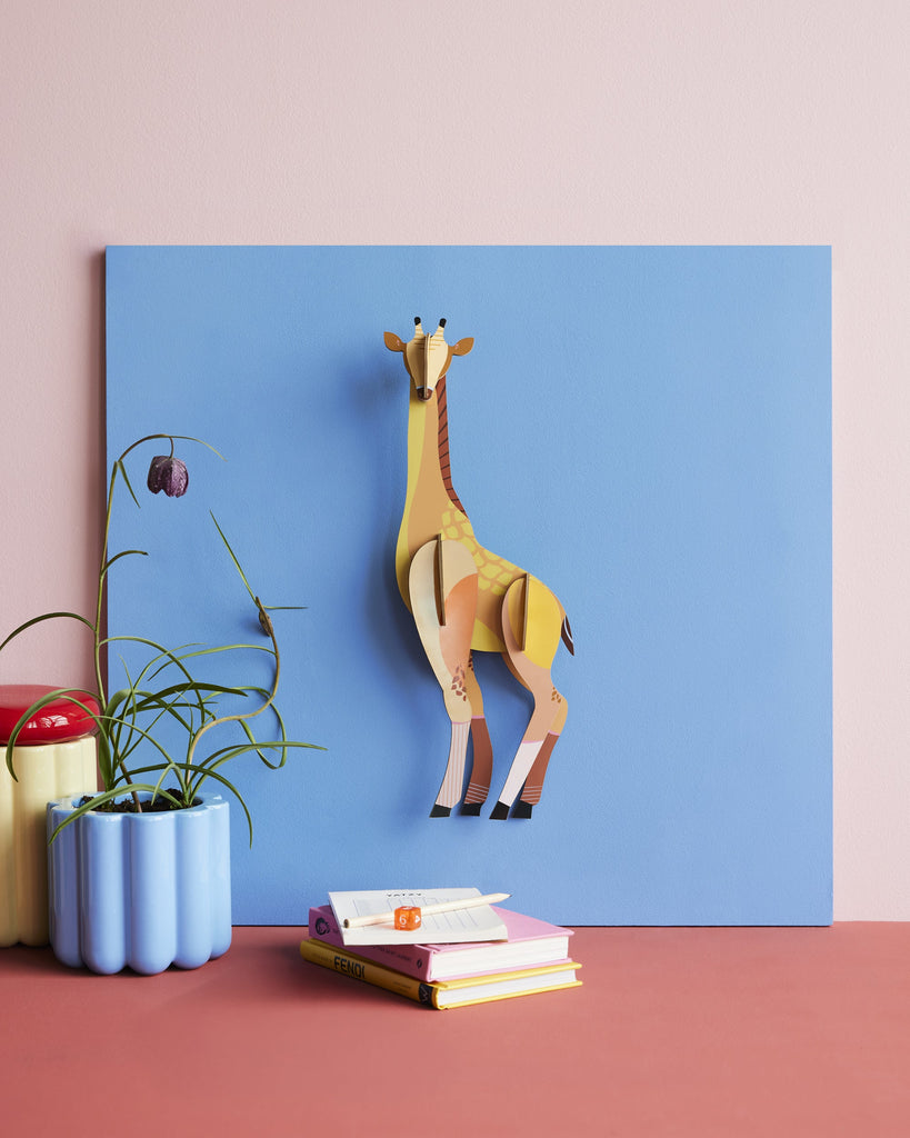 Tall Giraffe Wall Art