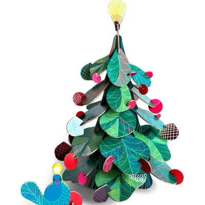 Christmas Tree Stand-up Art