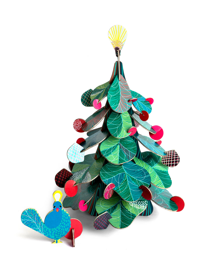 Christmas Tree Stand-up Art