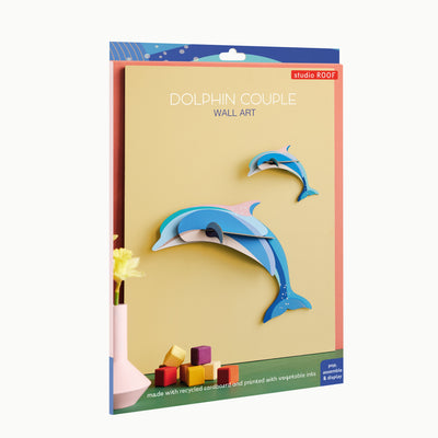 Dolphin Pair Wall Art