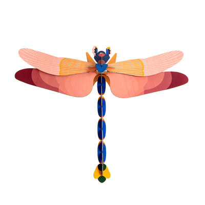 Pink Dragonfly Wall Art